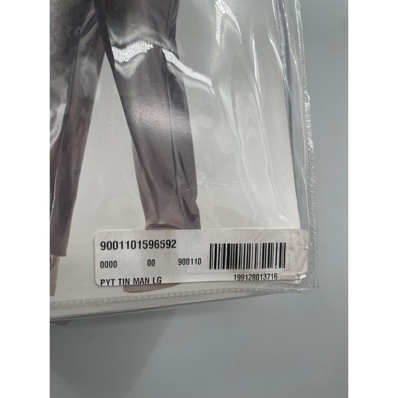 NWT Spirit Halloween The Wizard of Oz Tin Man Costume Adult Large Silver - Picture 8 of 10